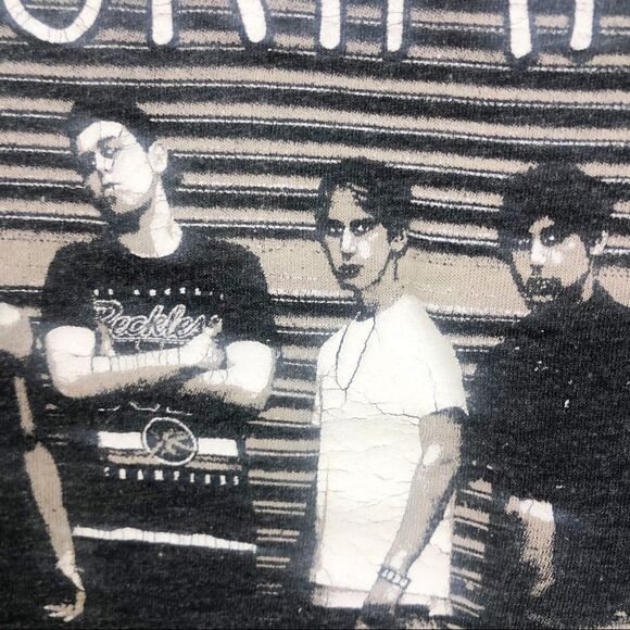 JANOSKIANS Band Graphic Tee Tank Top Dark Gray Women’s Size Small - Picture 4 of 6